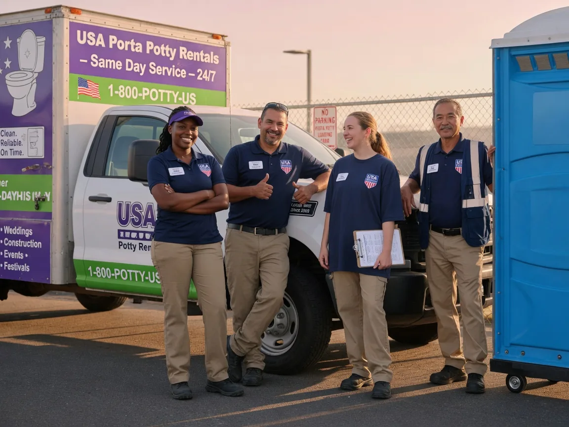 Porta Potty Rental company in Iowa, LA